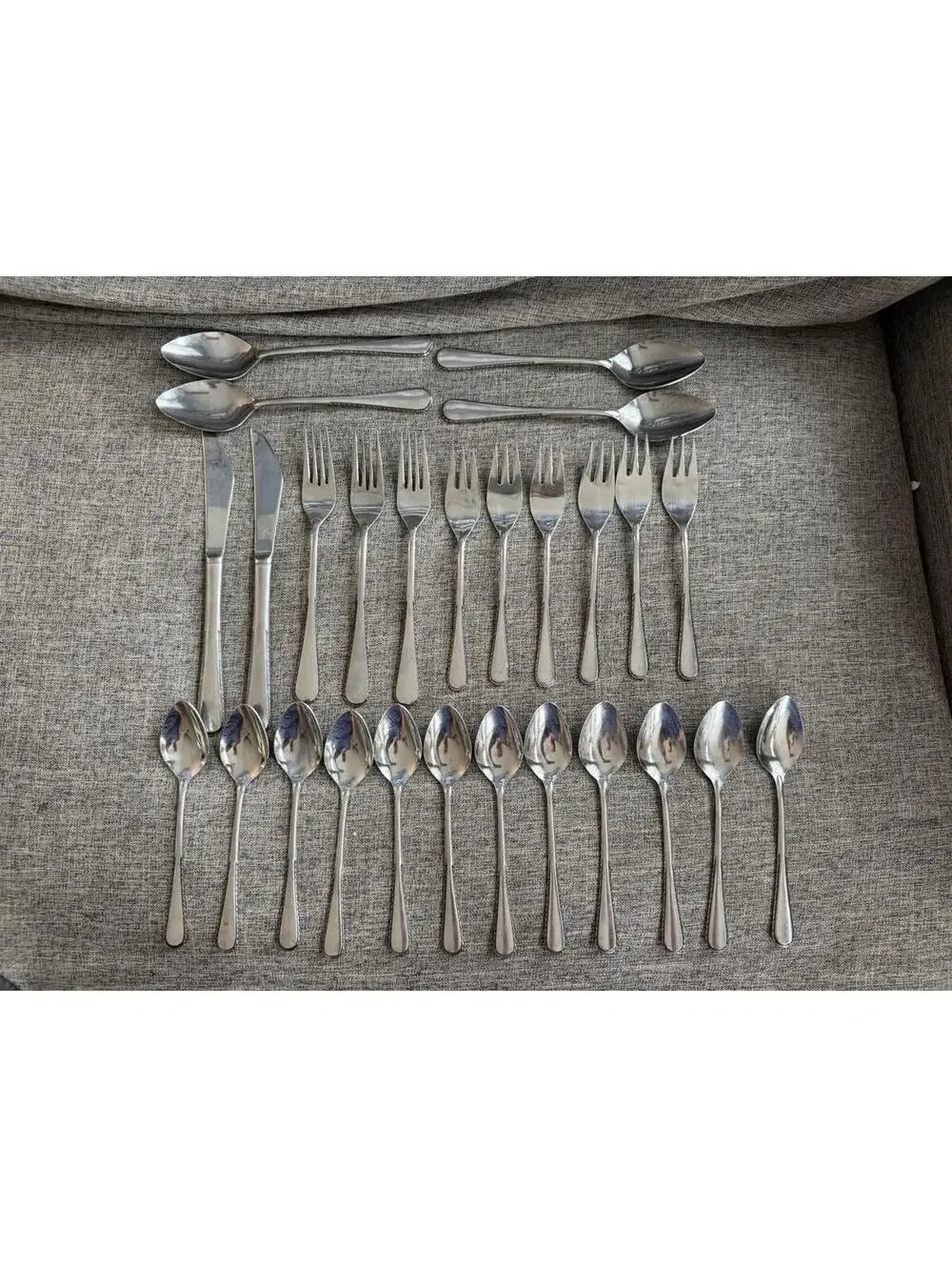 National Stainless Concerto Japan Mid Century Modern Lot 27 Forks Spoons Knives